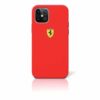 Ferrari Silicon Case iPhone 13 - Red