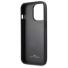 BMW Leather Card-slot Back Cover For iPhone 14 - Black - Image 4