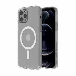 Belkin - Thermoplastic Polyurethane Magnetic Protective Clear Case - iPhone 14 Pro