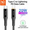 Mcdodo - 20W PD Fast Charge Cable - Type C to Lightning Data Cable - Image 4
