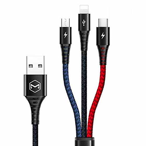 Mcdodo - 3 in 1 Charging Cable - USB Type B, USB Type C, Lightning