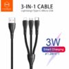 Mcdodo - 3 in 1 Charging Cable - USB Type B, USB Type C, Lightning - Image 3