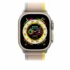 Spigen - Alpine Loop for iOS Watch Band - Yellow/Beige Trail Loop -42-44-45-49mm - Image 3
