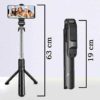 XT-02 Bluetooth Integrated Selfie Stick and Bluetooth Remote Control - Image 2