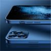 Dezoe - Square Frame Flat Side Case Cover with Camera Protector - iPhone 14 Pro - Dark Grey - Image 4