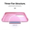 Silicone iPhone 14 Back Case - Light Pink - Image 2