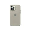 Silicone iPhone 14 Pro Max Back Case - Stone Grey