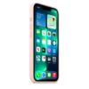 Silicone iPhone 12 Pro Max Back Case - Peach - Image 2