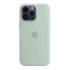 Silicone iPhone 14 MagSafe Back Case - Succulent