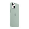 Silicone iPhone 14 MagSafe Back Case - Succulent - Image 3