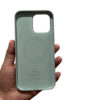 Silicone iPhone 14 MagSafe Back Case - Succulent - Image 2
